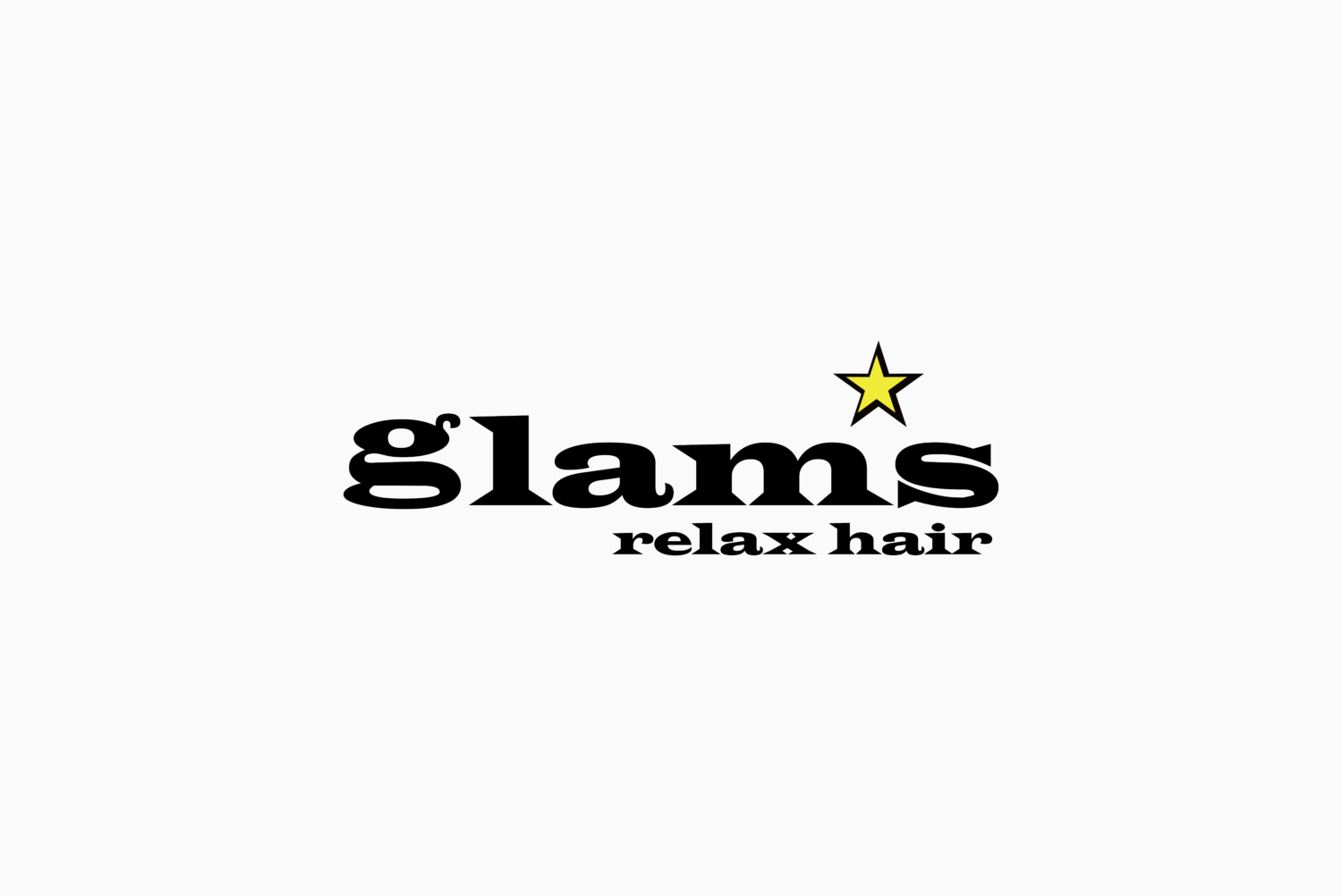 Glams relax hair 施工実績