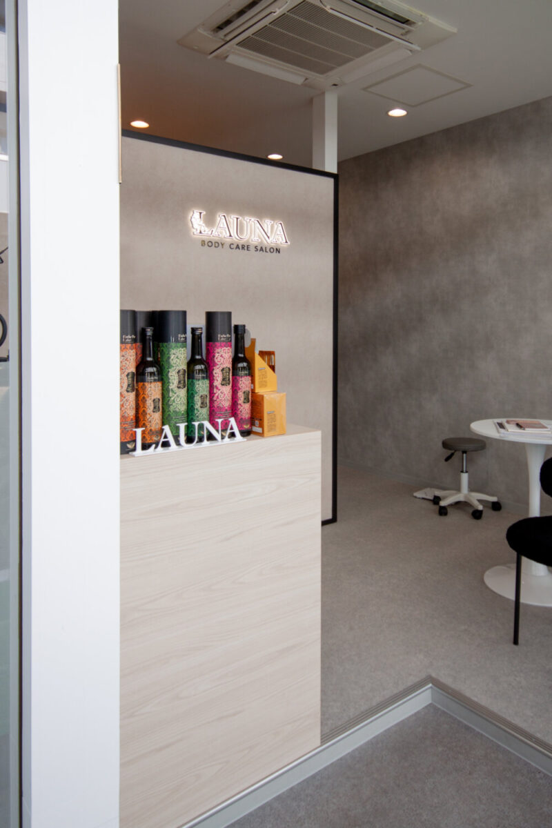 LAUNA body care salon 施工実績
