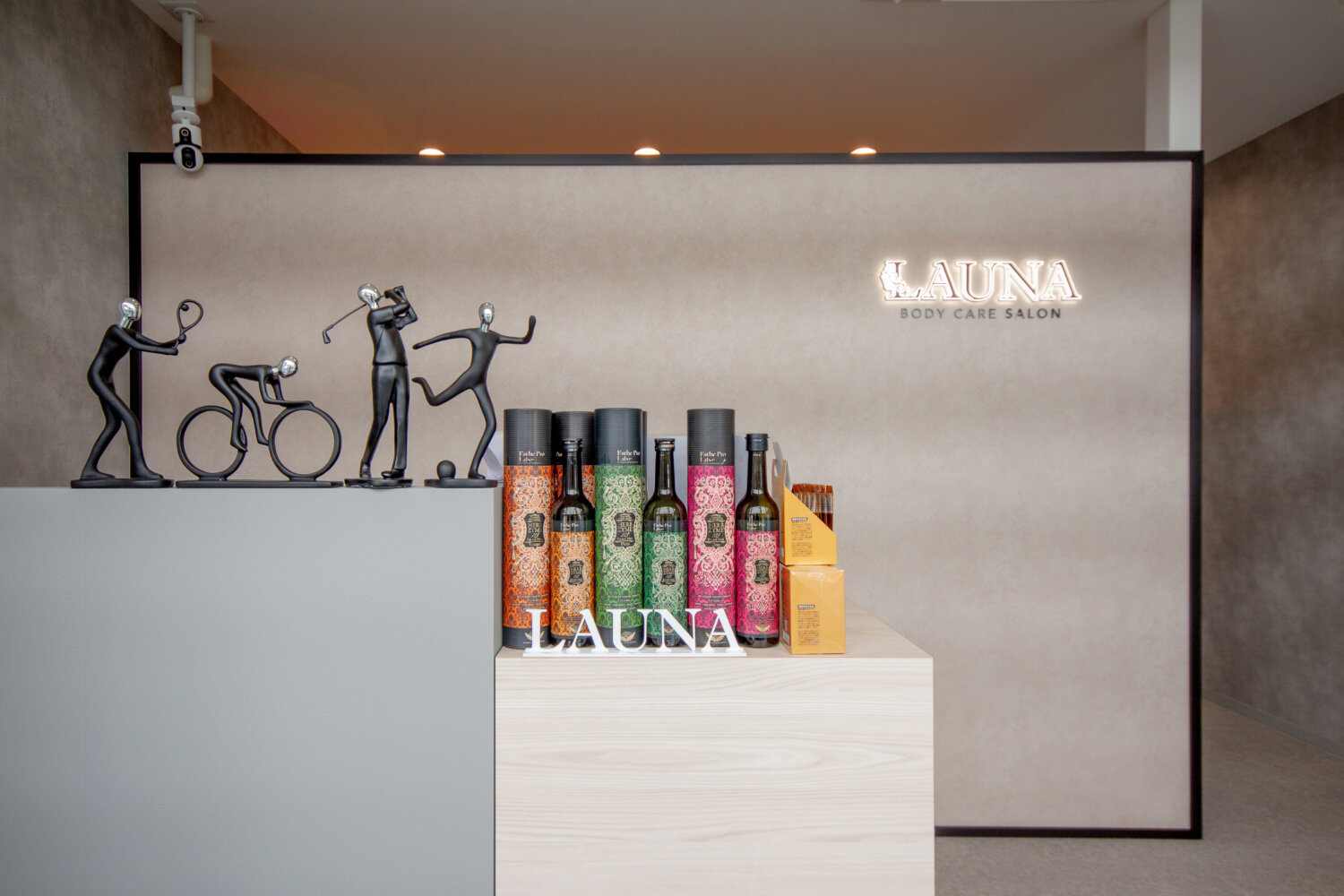 LAUNA body care salon 施工実績